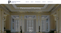 Desktop Screenshot of paramountpainting.com